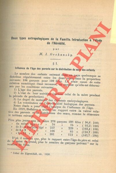 Deux types anthropologiques de la famille. Introduction à l'étude de …