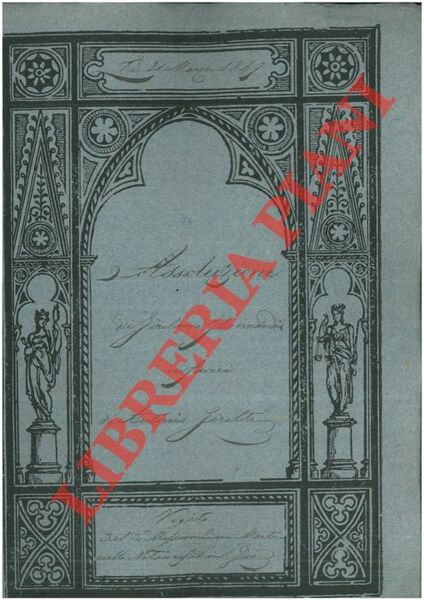 Assoluzione per un pezzo di terra.