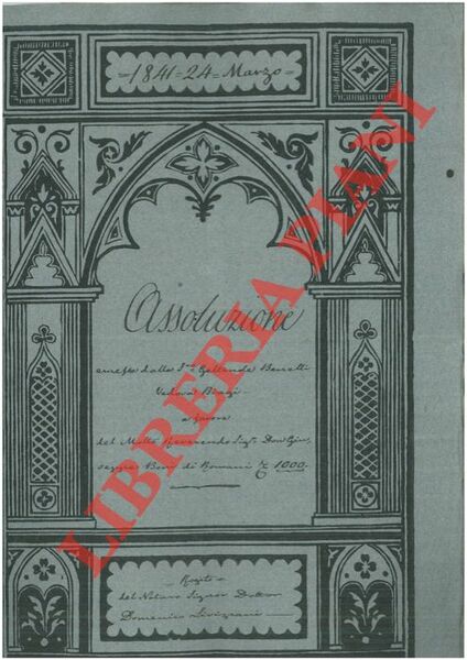 Assoluzione in denaro.