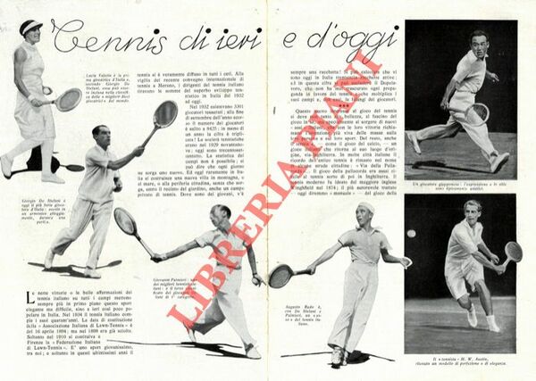 Tennis di ieri e di oggi.
