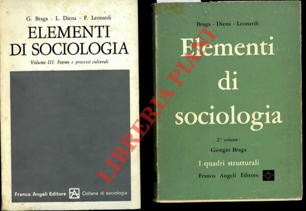 Elementi di sociologia. Parte II : I quadri strutturali. Parte …