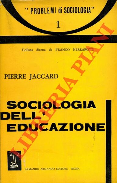 Sociologia dell'educazione.