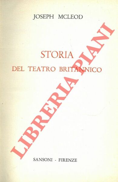 Storia del teatro britannico.