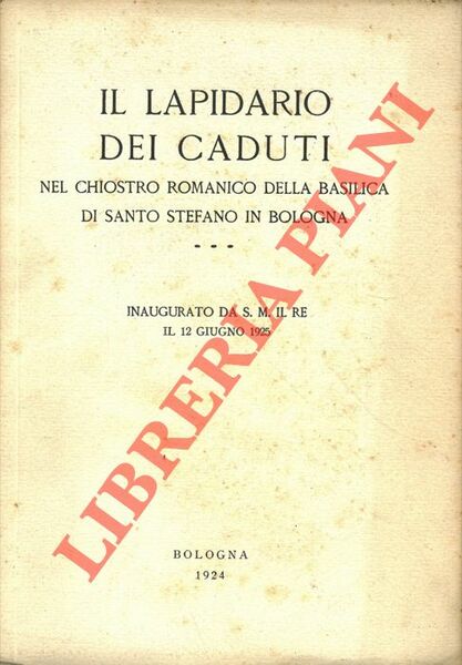 Il Lapidario dei Caduti. Nel chiostro romanico della Basilica di …