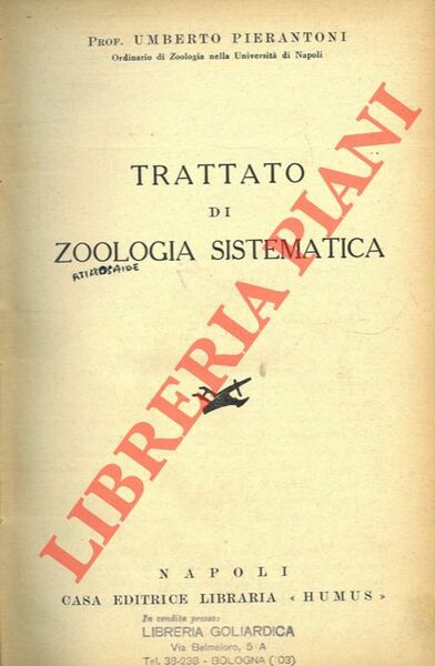 Trattato di zoologia sistematica.