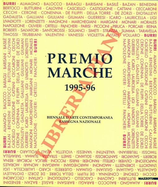 Premio Marche 1995-96. Biennale d'Arte Contemporanea. Edizione nazionale.