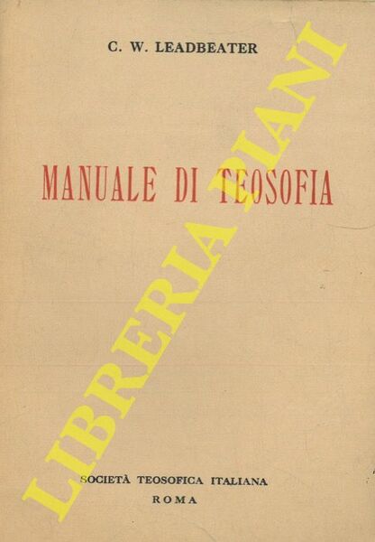 Manuale di teosofia.