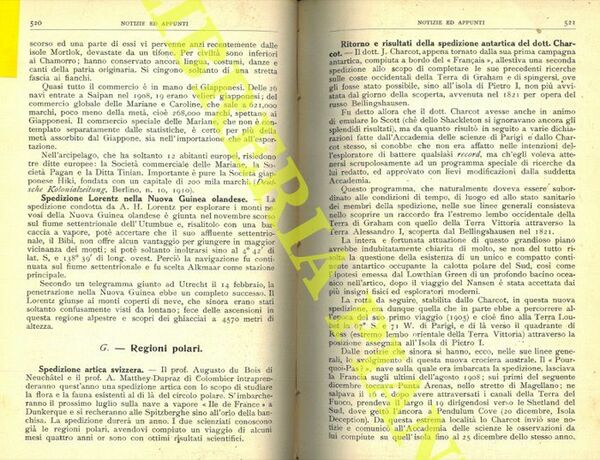 Spedizione artica svizzera. Ritorno e risultati della spedizione antartica del …