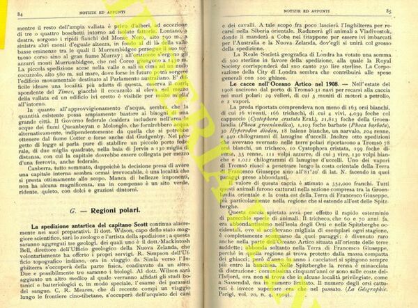 La spedizione antartica del capitano Scott. Le cacce nell'Oceano Artico …