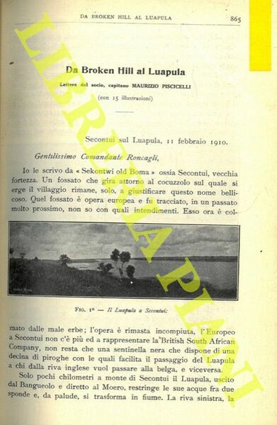 Da Broken Hill al Luapula.