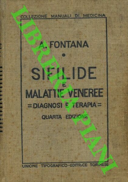 Diagnosi e terapia della sifilide e delle malattie veneree.