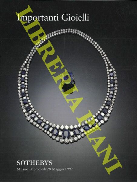Importanti gioielli. Milano, Mercoledì 28 Maggio 1997.