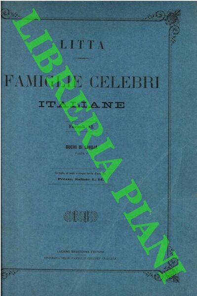 Duchi di Savoja. Parte V