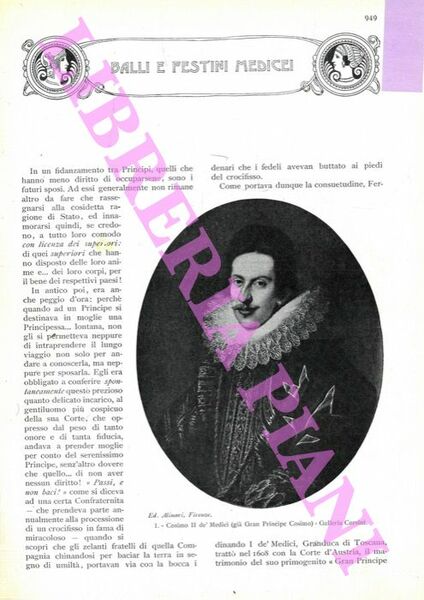 Musica e festini medicei.