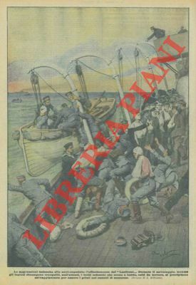 Aggressione tedesca a navi-ospedali: affondamento del "Lanfranc".