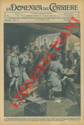 I nostri arditi, armati di baionette e bombe a mano, …