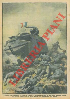 Tank francese tiene testa ai tedeschi e ne fa strage.