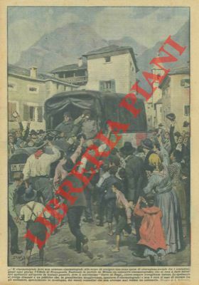 Cinematografo ambulante su autocarro.