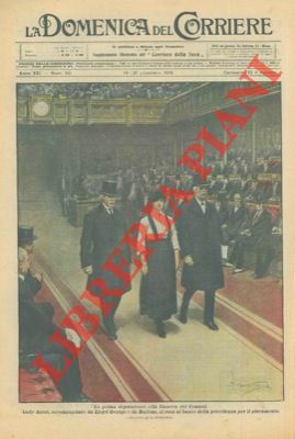 Lady Astor, la prima deputatessa alla Camera dei Comuni.