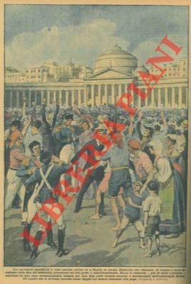 1300 comparse in costume settecentesco protestano in piazza Plebiscito perchè …