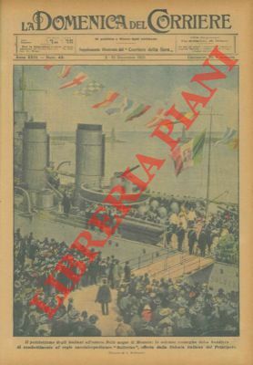La consegna della bandiera da combattimento al regio cacciatorpediniere "Solferino".