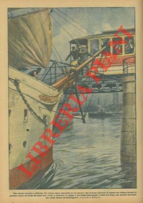 Scontro di un veliero contro un tram (che transitava su …