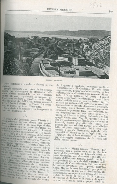 Fiume. La perla del Quarnero.