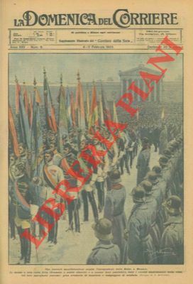 Teatrale manifestazione contro l'occupazione della Ruhr, a Monaco.