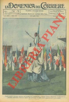 Inaugurazione a Parigi dell'ottava Olimpiade