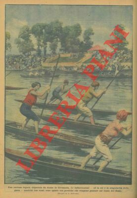 Curiosa regata disputata da donne in Germania: le imbarcazioni venivano …