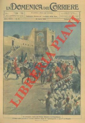 Il Primo Ministro a Tripoli (Mussolini a cavallo).