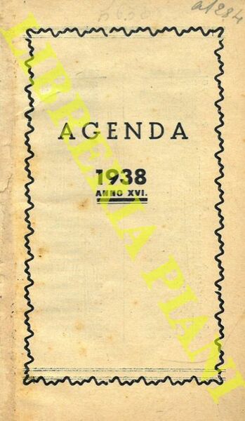 Agenda 1938.