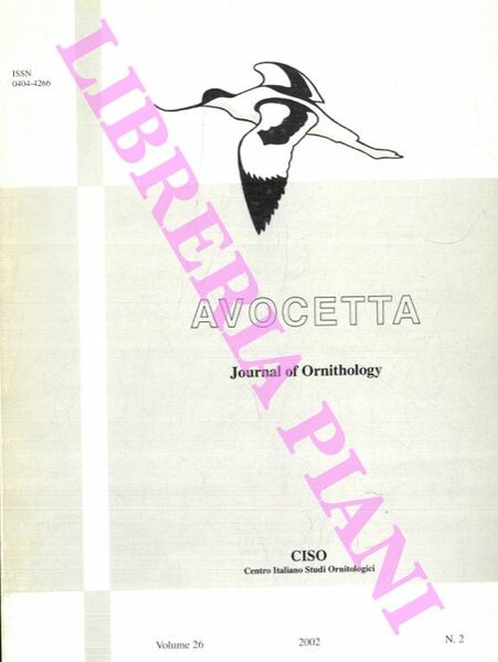 Distribuzione dell'avifauna nidificante in Italia: primo bollettino del progetto di …