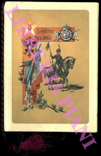 7° "Lancieri di Milano". 1859 - 1984. Calendario 1984.