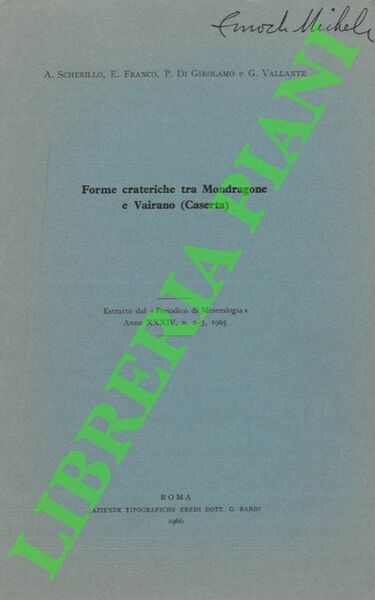 Forme crateriche tra Mondragone e Vairano (Caserta) .