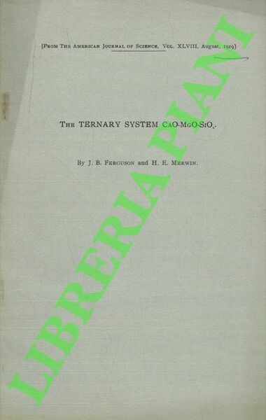 The Ternary System CaO-MgO-SiO2 .