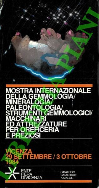 Mostra Internazionale della Gemmologia - Mineralogia - Paleontologia - Strumenti …