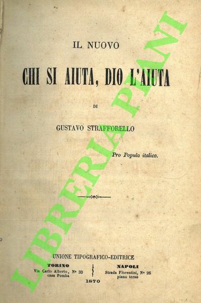 Il nuovo Chi si aiuta Dio l'aiuta.