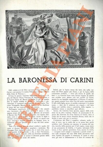 La Baronessa di Carini.