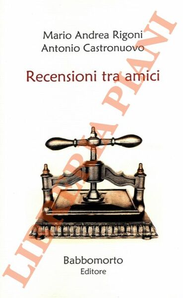 Recensioni tra amici.