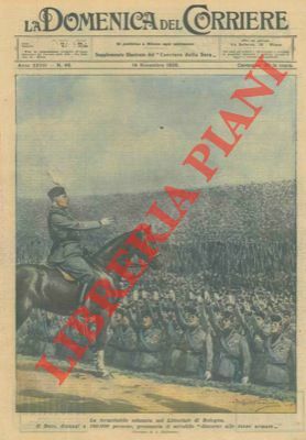 Il Duce a Bologna, nel Littoriale, pronunzia dinanzi a 150.000 …