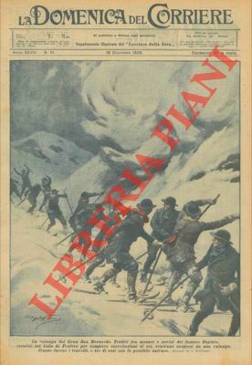 Valanga sul Gran San Bernardo travolge tredici persone.