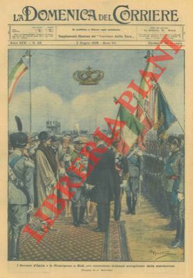 I sovrani d'Italia in visita a Rodi.