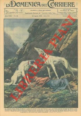 La Contessa Lucia Costa di Milano, salita con due levrieri …