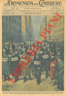 A Nuova York, un corteo di disoccupati ha sfilato silenziosamente …