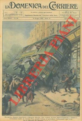 A Glasgow la vettura di una tranvia, devia improvvisamente, e …