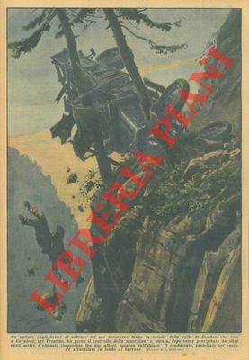 Lungo la strada della Valle di Cembra che sale a …