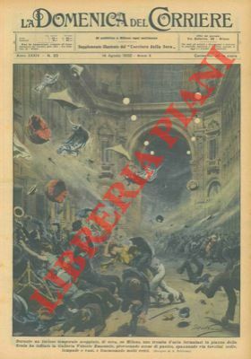 Tromba d'aria formatasi in piazza della Scala ha infilato la …