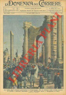 La visita degli studenti universitari in Tripolitania.