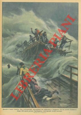 Una violentissima mareggiata ha schiantato e strappato via un pontile …